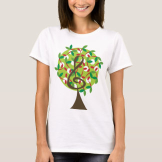Camiseta Árvores Musculares - Notas de Cereja
