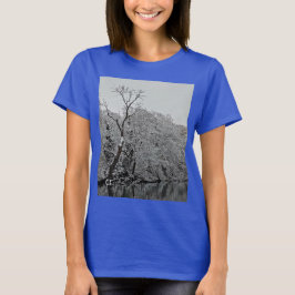 Camiseta Árvores, na água