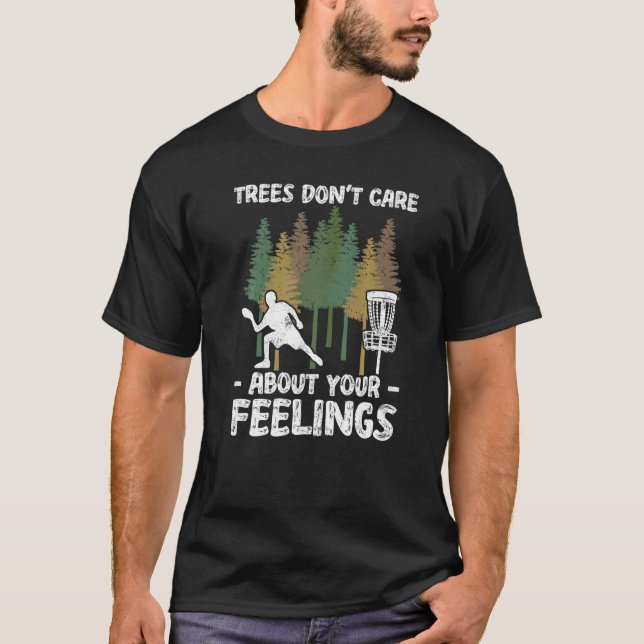 Camiseta Árvores Não Se Importam Com Seus Sentimentos Disco (Frente)