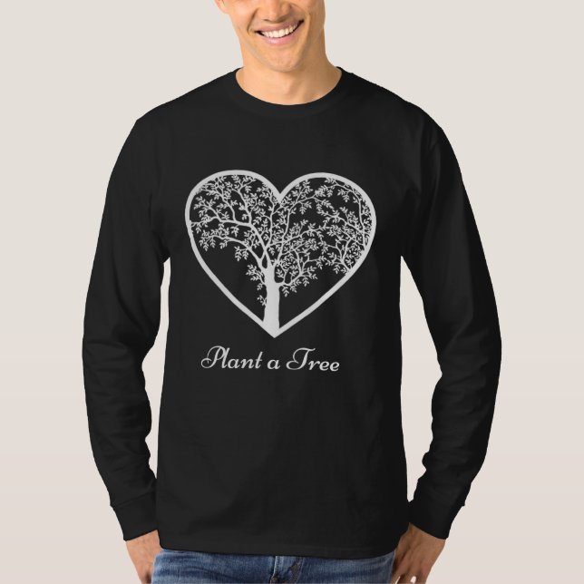 Camiseta Árvores Plantam Uma Árvore Eu Amo Árvores (Frente)