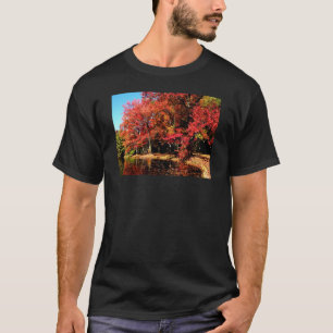 Camiseta Árvores Vermelhas pelo Lago