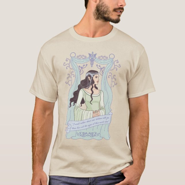 Camiseta ARWEN™ "Compartilhe Uma Vida Com Você" Gráfico (Frente)