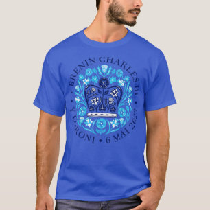 Camiseta Arwydlun Coroniad y Brenin Charles III 3