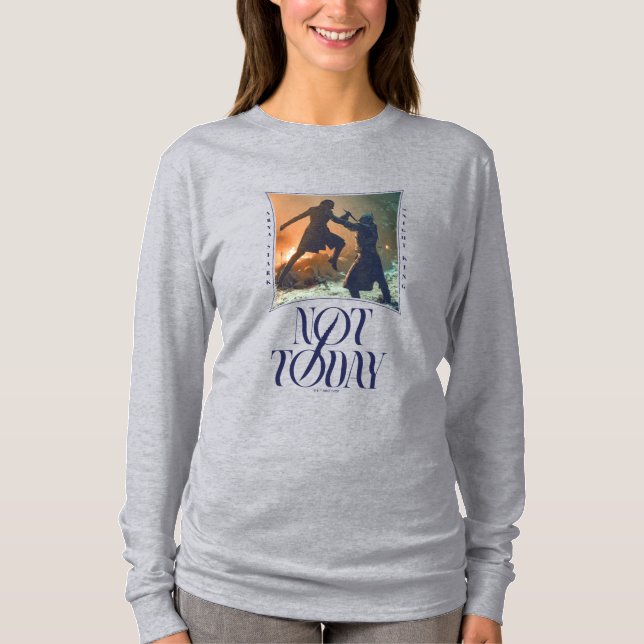 Camiseta Arya Stark Vs, O Rei Noturno (Frente)