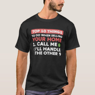 Camiseta As 10 Coisas Mais Importantes A Fazer Ao Vender Su