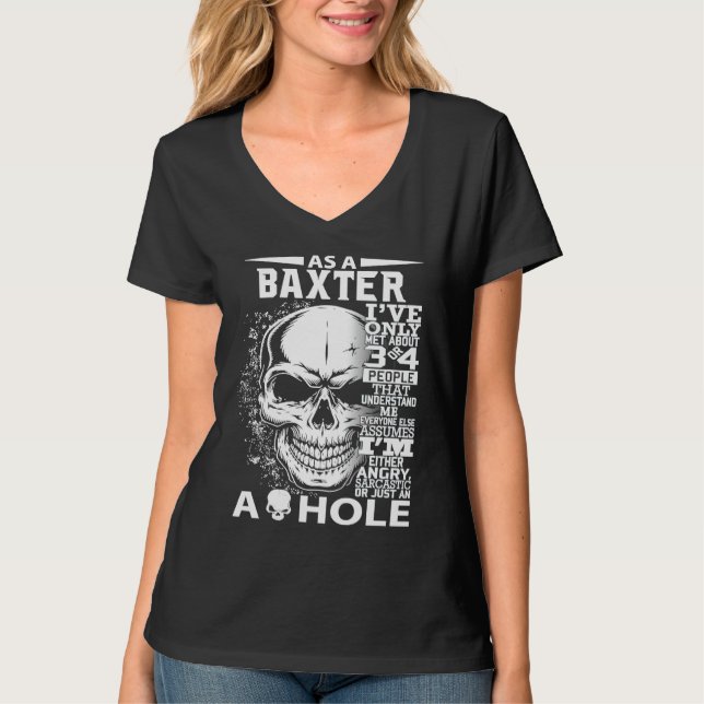 Camiseta As a BAXTER I've only met about 3 4 people l3 (Frente)