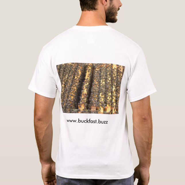 Camiseta As abelhas de Buckfast são o melhor (Verso)