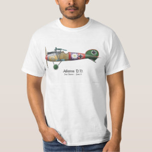 Camiseta Ás alemão do avião de combate de Albatros D.V. ww1
