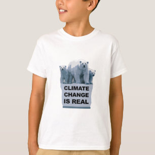 CAMISETA AS ALTERAÇÕES CLIMÁTICAS SÃO REAIS