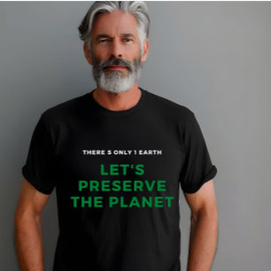 Camiseta as alterações climáticas são reais