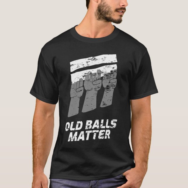 Camiseta As antigas bolas importam 50º aniversário da Paród (Frente)