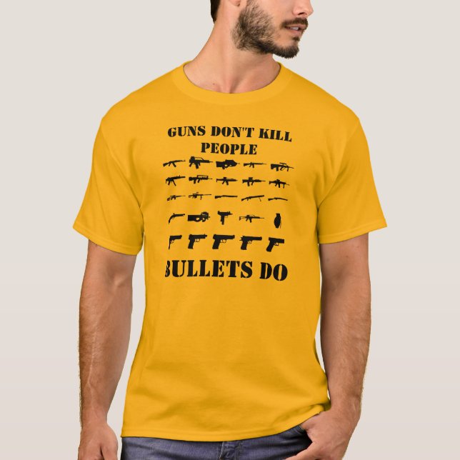 CAMISETA AS ARMAS NÃO MATAM (Frente)