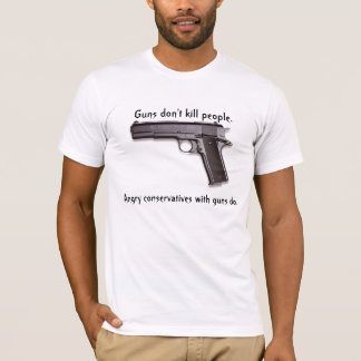 Camiseta As armas não matam pessoas…