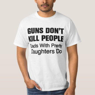 Camiseta As armas não matam pessoas do t-shirt