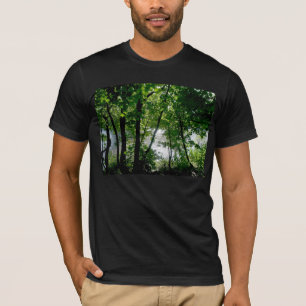 Camiseta As árvores aproximam o rio