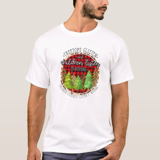 Camiseta As Árvores Escutam E As Crianças Não Ouvem Nada C
