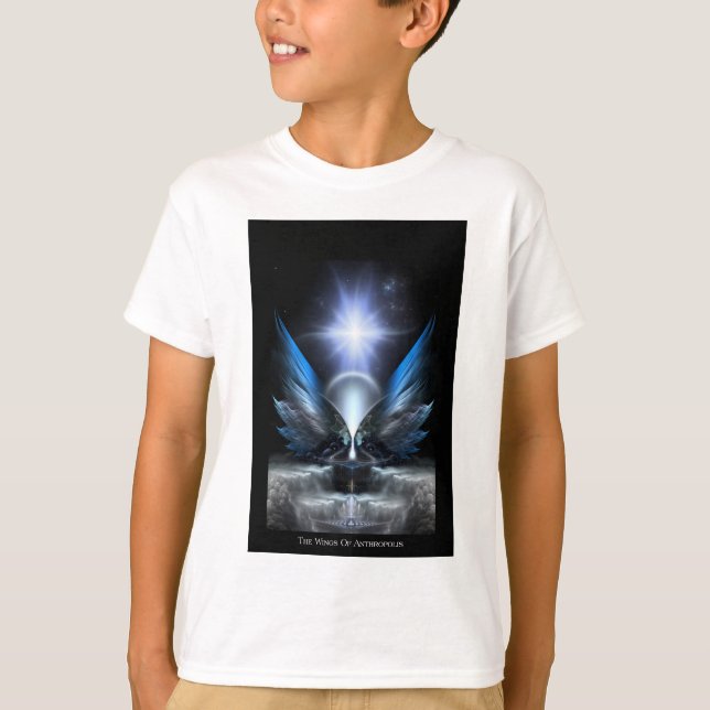Camiseta As Asas Da Antropópolis (Frente)