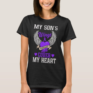 Camiseta As Asas do Meu Filho Cobrem Meu Coração - Conscien