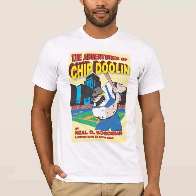 Camiseta As aventuras da microplaqueta Doolin (Frente)