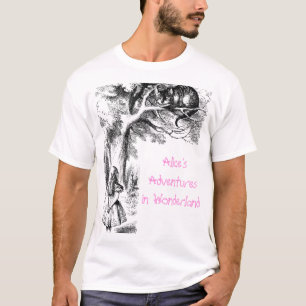 Camiseta As aventuras de Alice no país das maravilhas