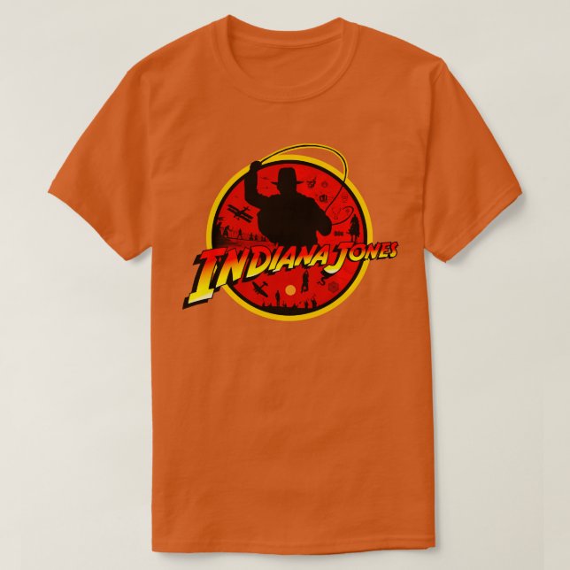 Camiseta As Aventuras de Indiana Jones TShirt (Frente do Design)