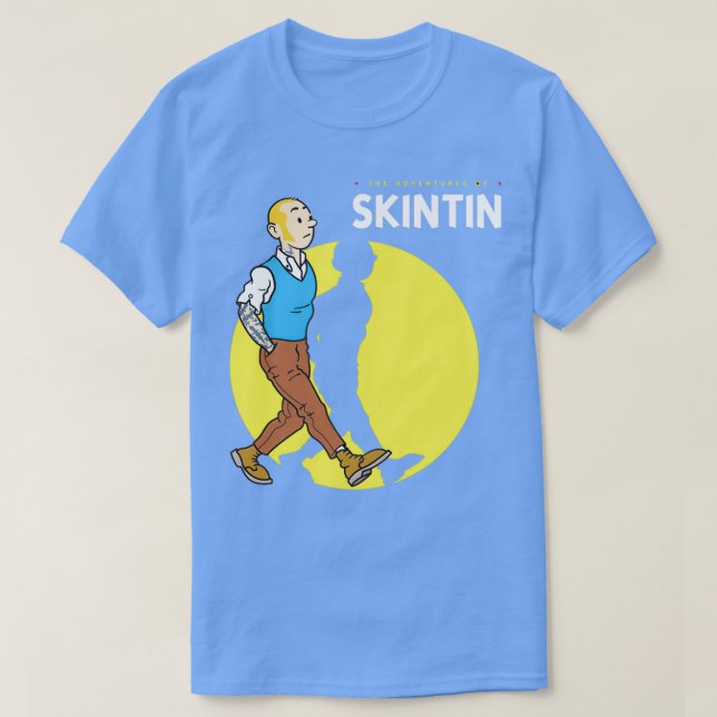 Camiseta As Aventuras De Tiny Skinhead (Frente do Design)