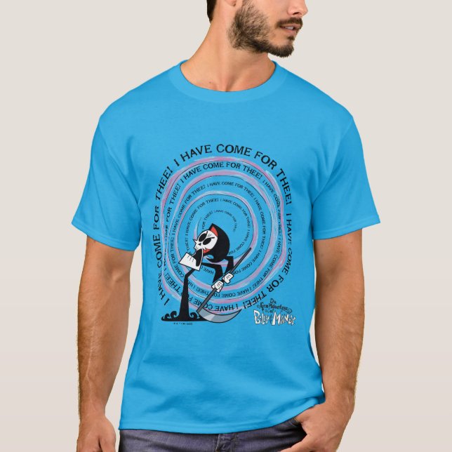 Camiseta As Aventuras Grim de Billy & Mandy - Ceifador (Frente)