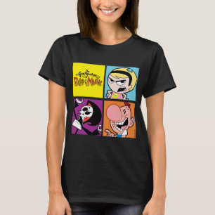 Camiseta As Aventuras Negras de Billy & Mandy Character Art