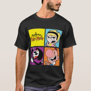Camiseta As Aventuras Negras de Billy & Mandy Character Art
