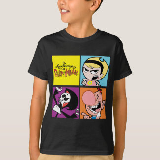 Camiseta As Aventuras Negras de Billy & Mandy Character Art