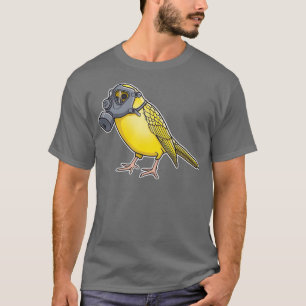 Camiseta As Aves Não Cantam Canário