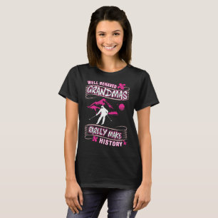 Camiseta As avós bem comportadas fazem raramente o esqui d