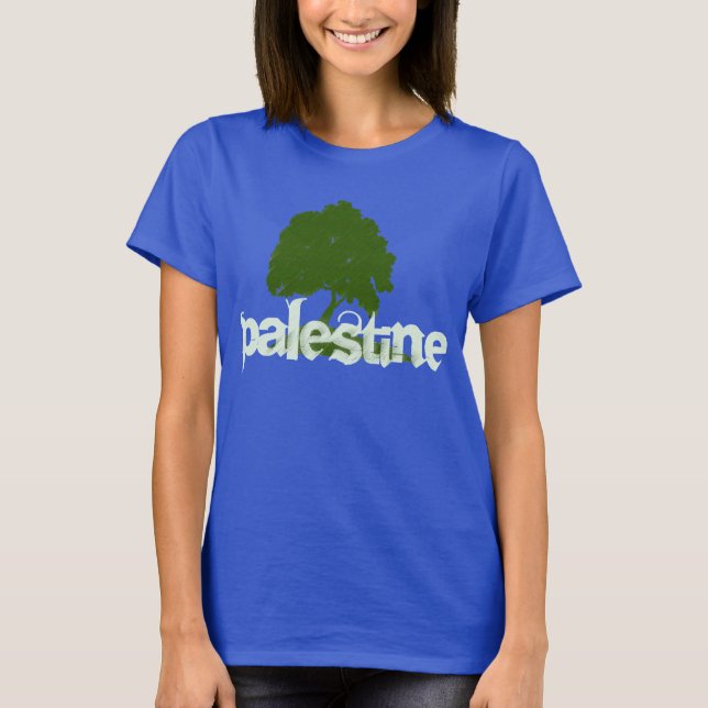 Camiseta As Azeitonas da Palestina (Frente)