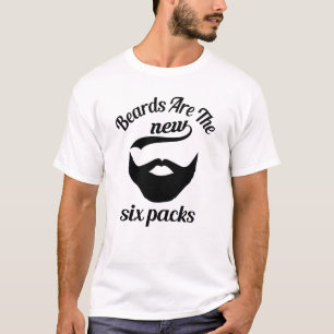 Camiseta As barbas são os seis blocos novos do homem do