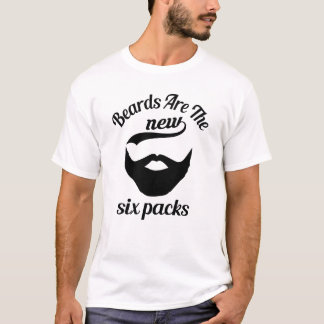 Camiseta As barbas são os seis blocos novos do homem do
