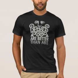 Camiseta AS BARRAS SÃO MELHORES DO QUE OS ABS - UMA Camisa-