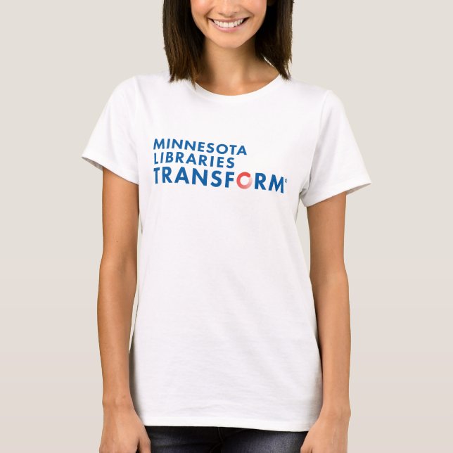 Camiseta As bibliotecas de Minnesota transformam o t-shirt (Frente)