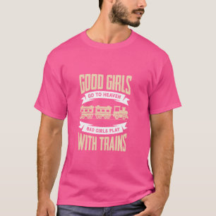 Camiseta As Boas Moças Vão Para o Céu as Moças Más Brincam