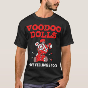 Camiseta As Bonecas Emo Voodoo Têm Sentimentos Demais No Ha