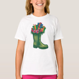 Camiseta As Botas Novas do Papai Noel