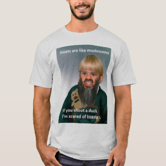 Camiseta As "cabras são como cogumelos…" T-shirt