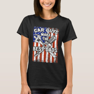 Camiseta As Caras De Carros De Mens Fazem Os Melhores Pais,