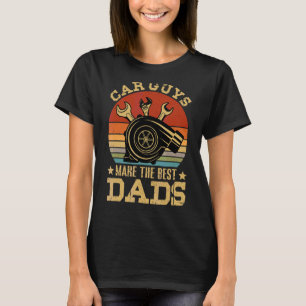 Camiseta As Caras Do carro vintage Fazem Os Melhores Pais F