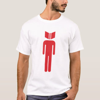 Camiseta As caras leram o t-shirt do logotipo