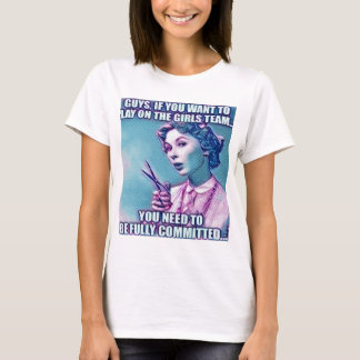 Camiseta As caras querem estar na t-shirt feminina da equip