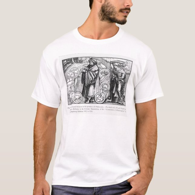 Camiseta As ciências naturais na presença de (Frente)