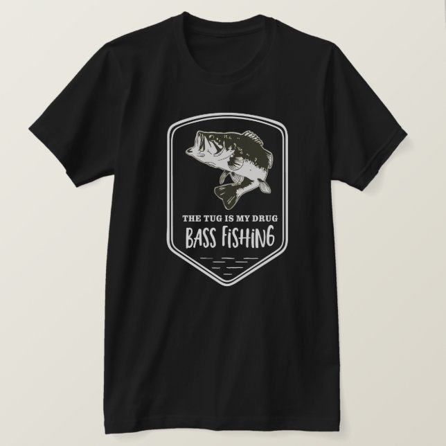 Camiseta As citações da pesca da perda o reboque são minha (Frente do Design)