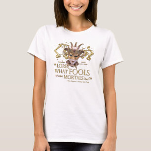 Camiseta As citações ideais de noite de plenos Verões