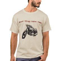 As coisas do excelente levam tempo, o presente per