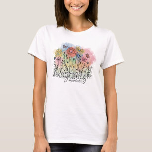 Camiseta As compaixões dele são novas todas as manhãs